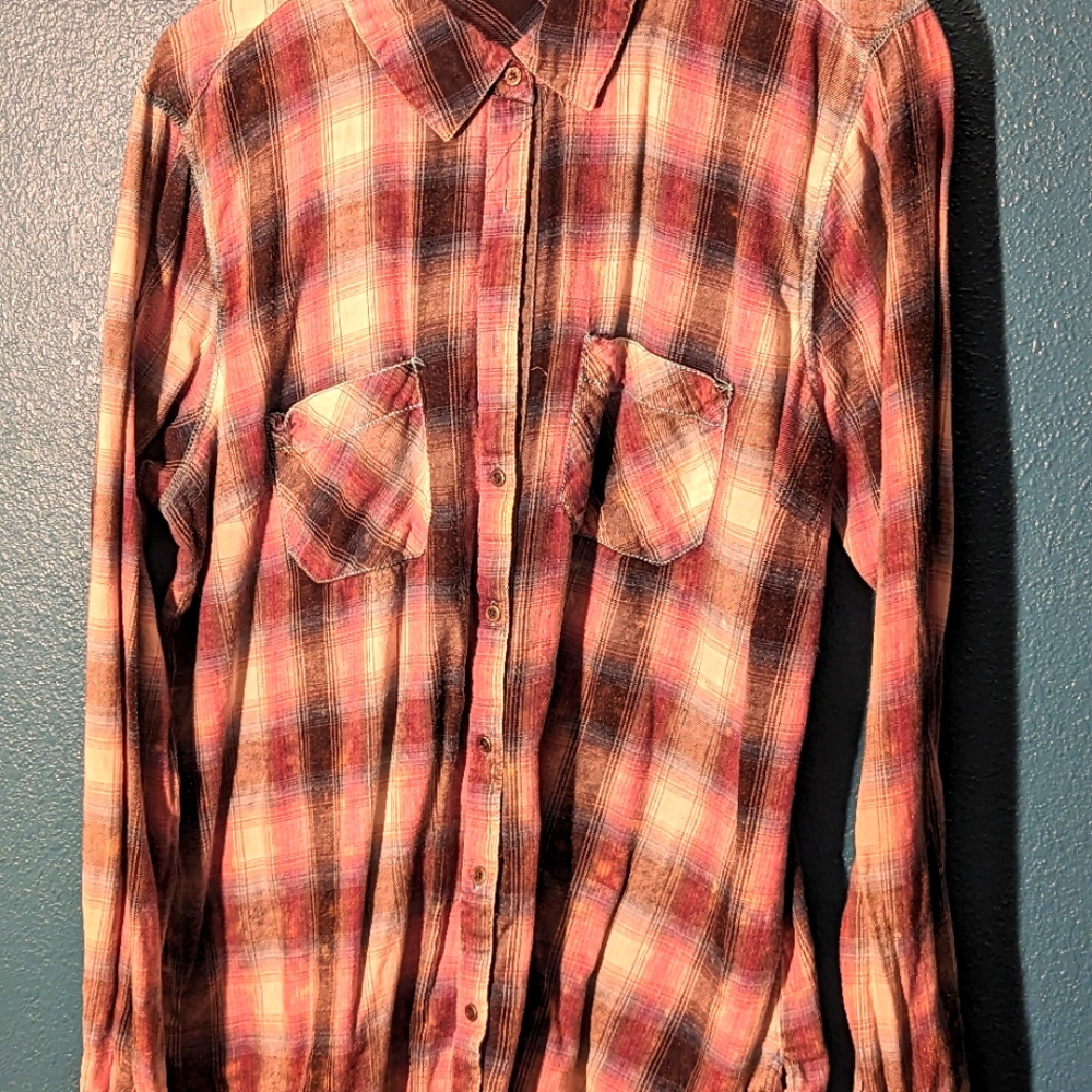 Maurice's flannel long sleeve shirt